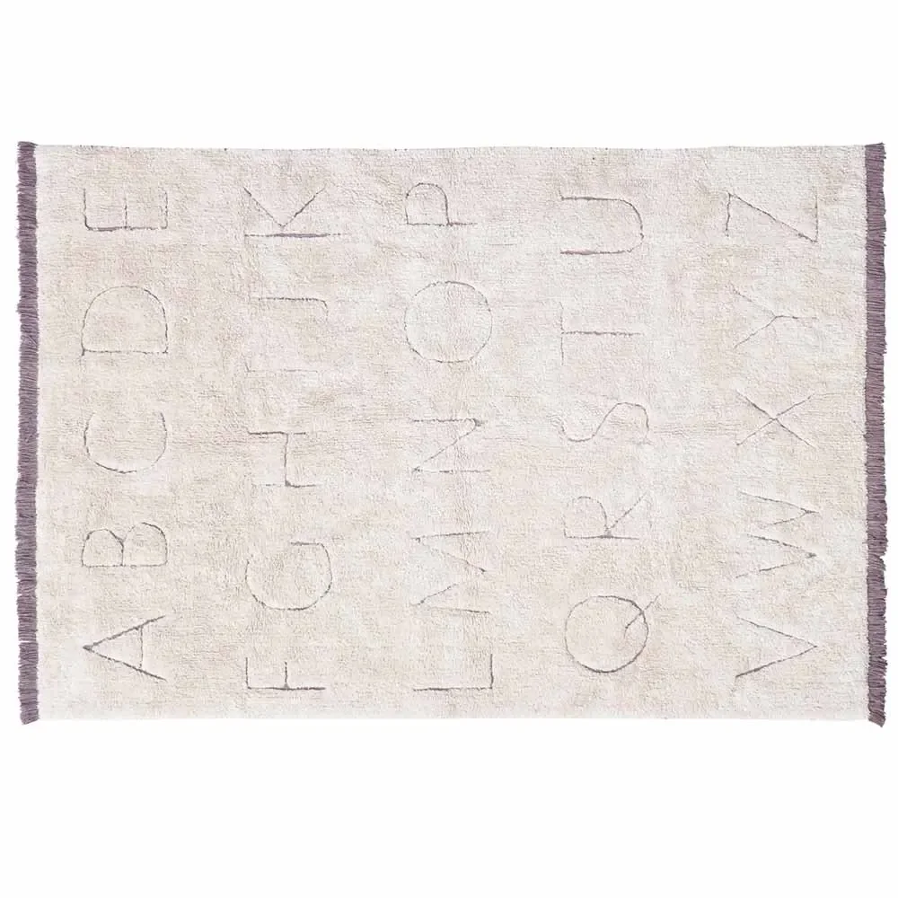 Lorena Canals carpet abc washable & recycled, Size: 120 x 160 cm