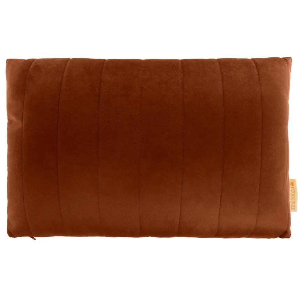 "Nobodinoz Cushions "Akamba" Savanna with brown image"