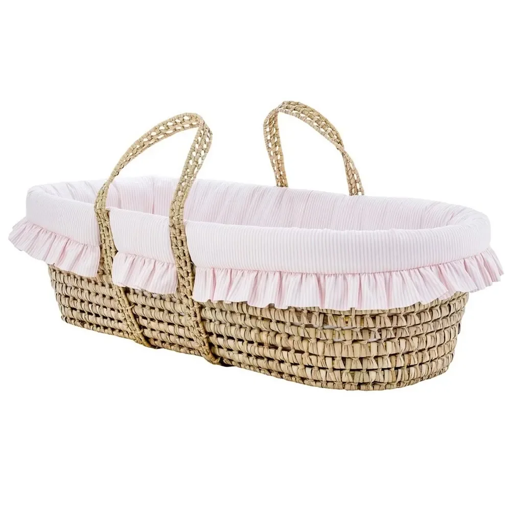 "Caramella moseskorb / baby basket pink image"