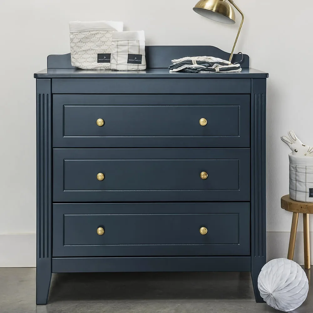"Maison Charlotte Chest of drawers Opera Dark Blue image"