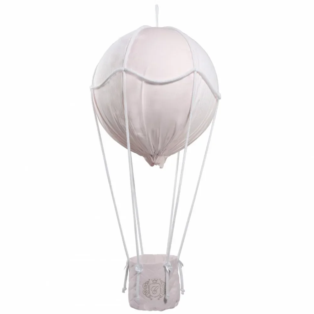 "Caramella decoration hot air balloon golden emblem pink, Version: small image"
