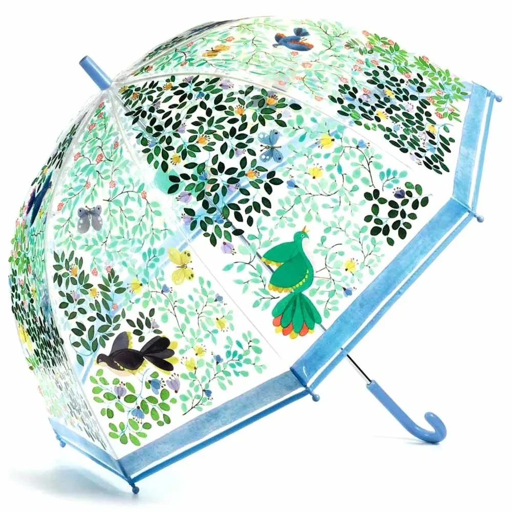 "Djeco umbrella wild birds image"