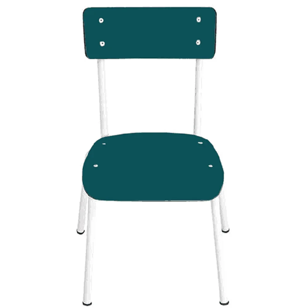 "Gambettes children's chair Colette blue green image"