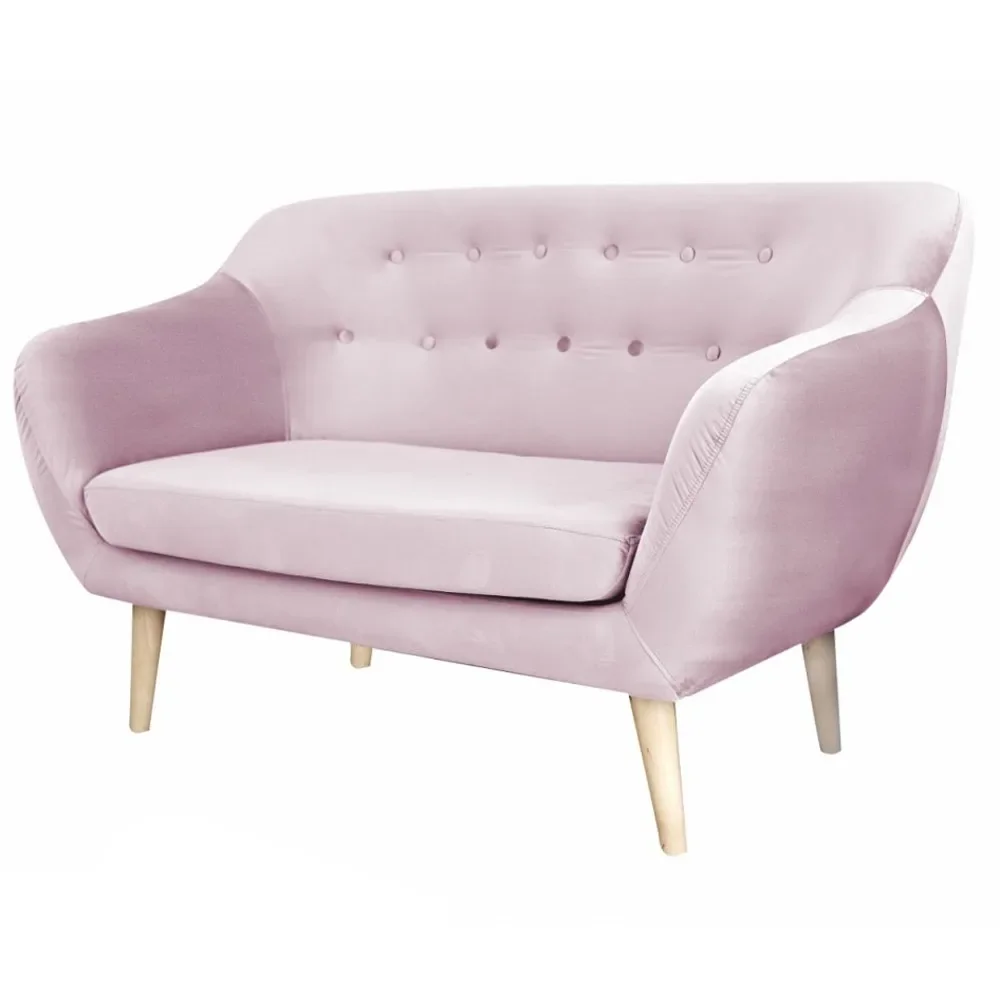"Caramella children's sofa scandi pink image"