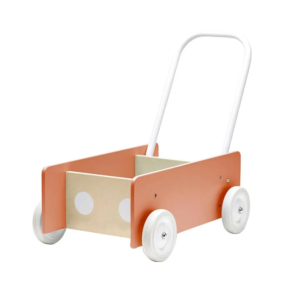 "Kids Concept Running car wood apricot image"