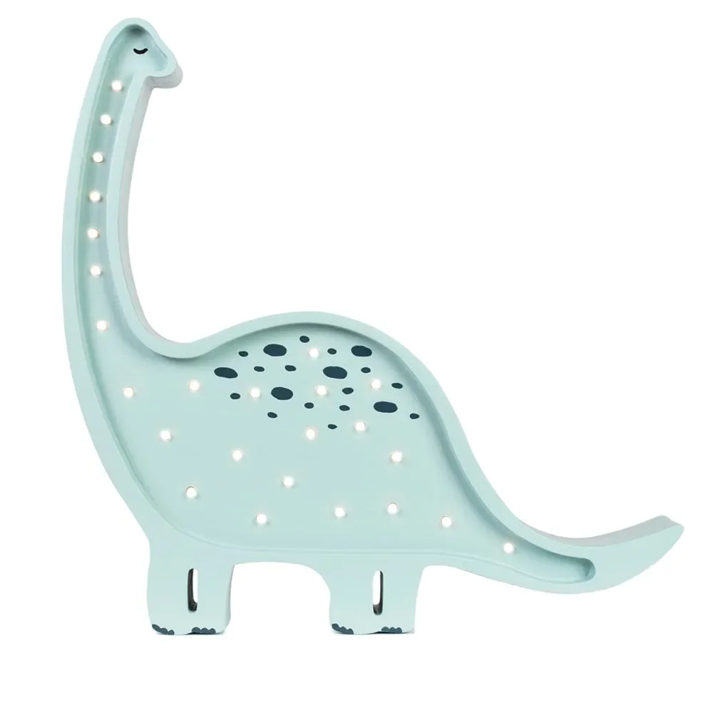 "Little Lights LED Decorative Children's Lamp Dino light blue image"