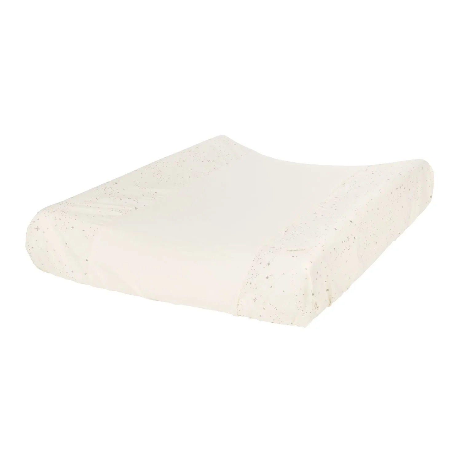 "Nobodinoz STORIES cover for changing pad, 50 x 70 cm, color: Natural Milky Way image"