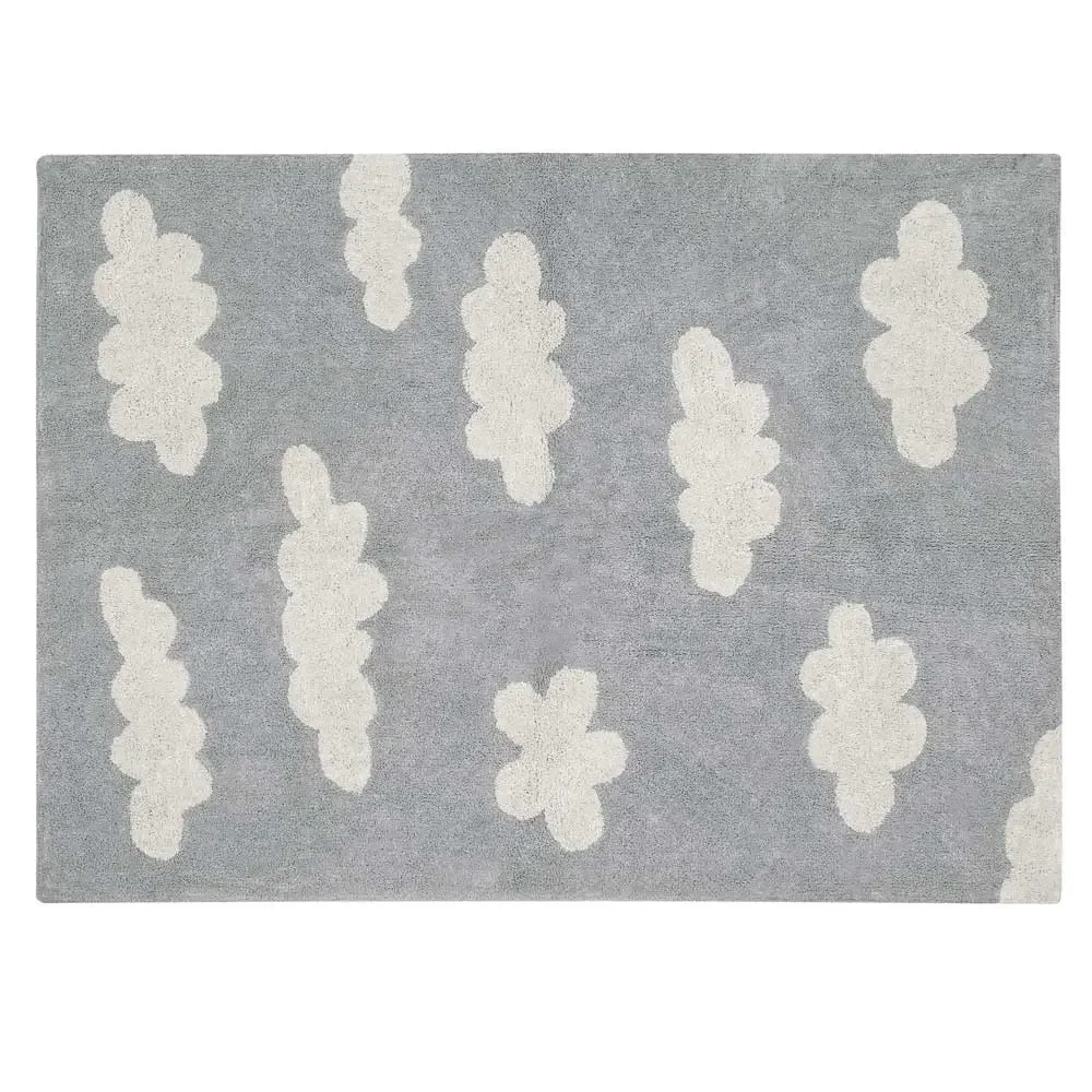 "Lorena Canals carpet clouds gray image"