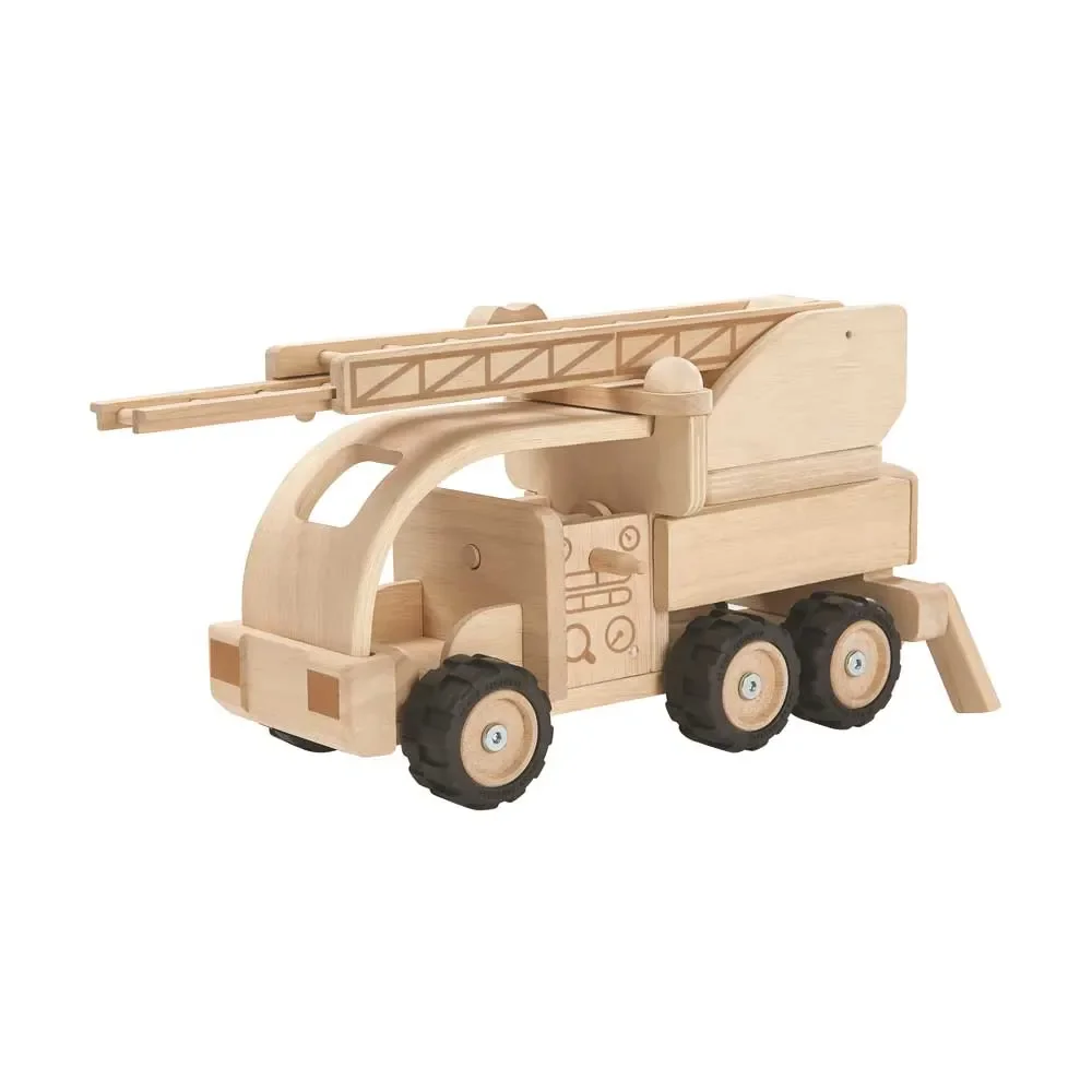 "Plan Toys Feuerwehrauto Wood Nature image"
