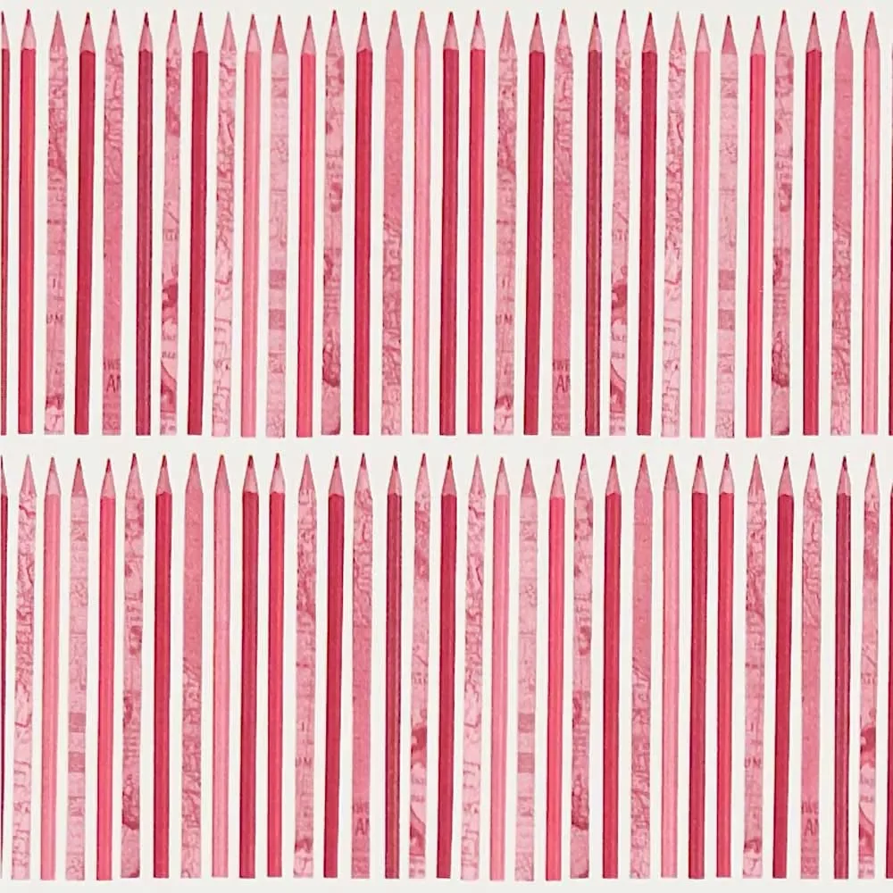 Little Sanderson Abracazoo Wallpaper Red
