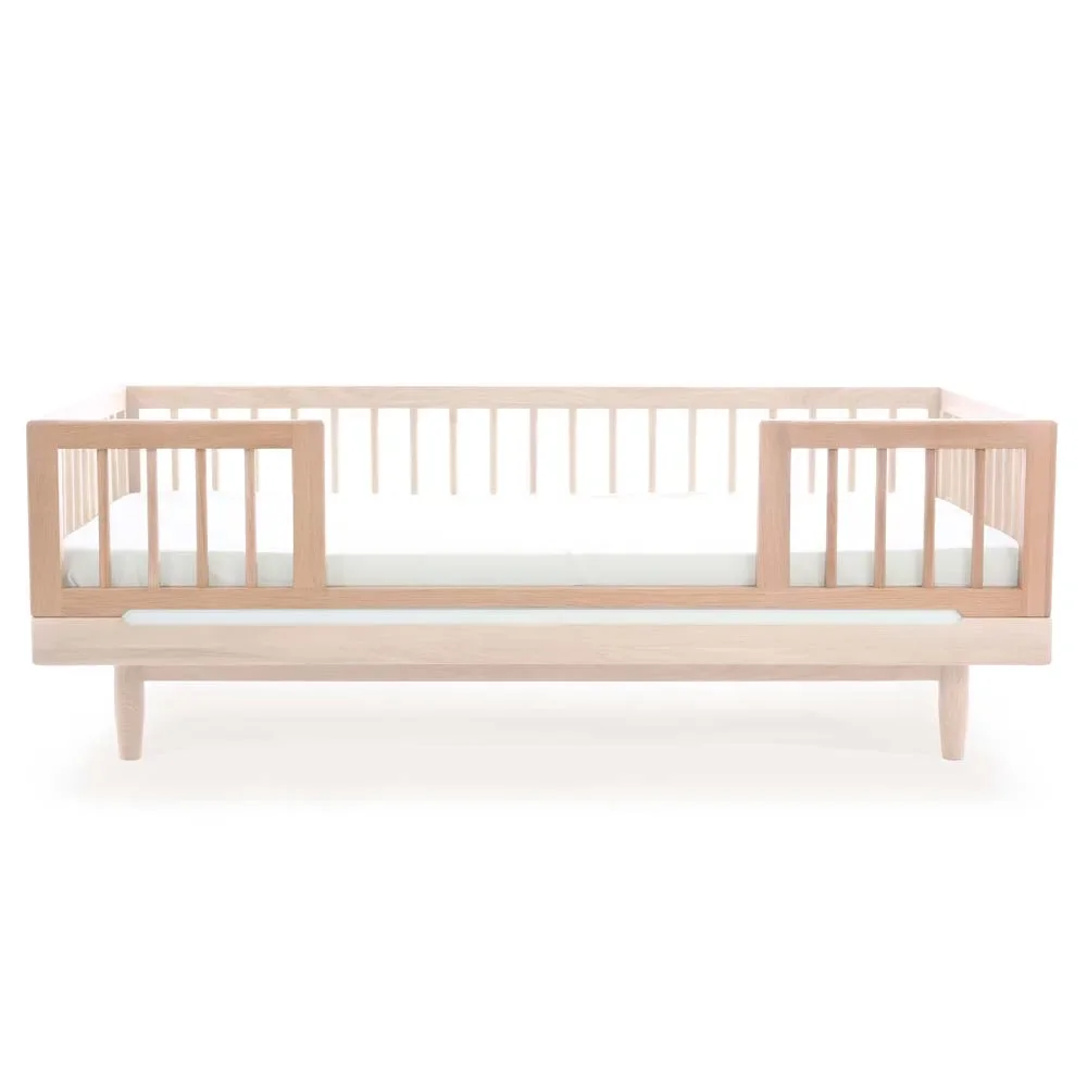 "Nobodinoz Fall protection for junior bed "Pure" oak image"