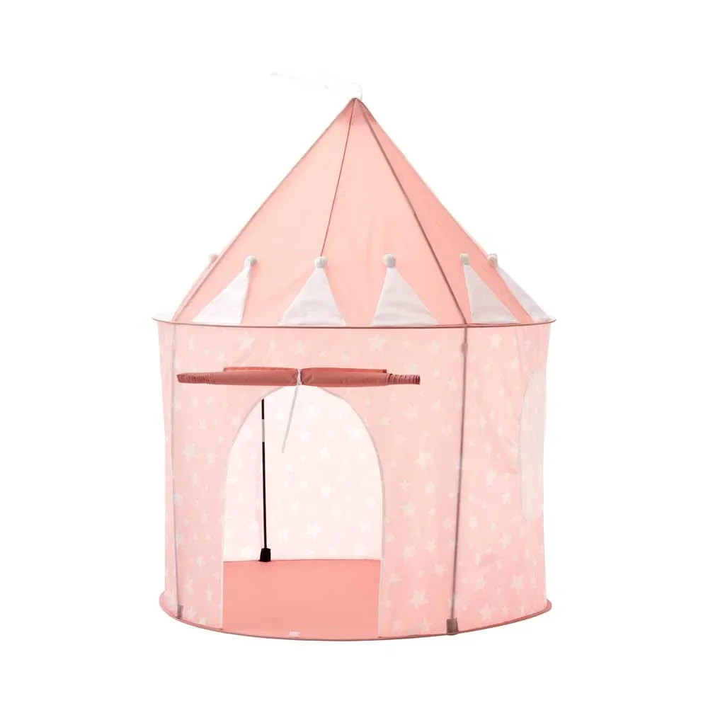 Kids Concept Spielzelt rund Sterne rosa