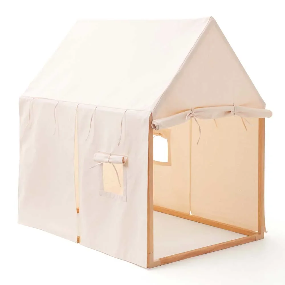 "Kids Concept Kinder Playhouse Wood Natur image"