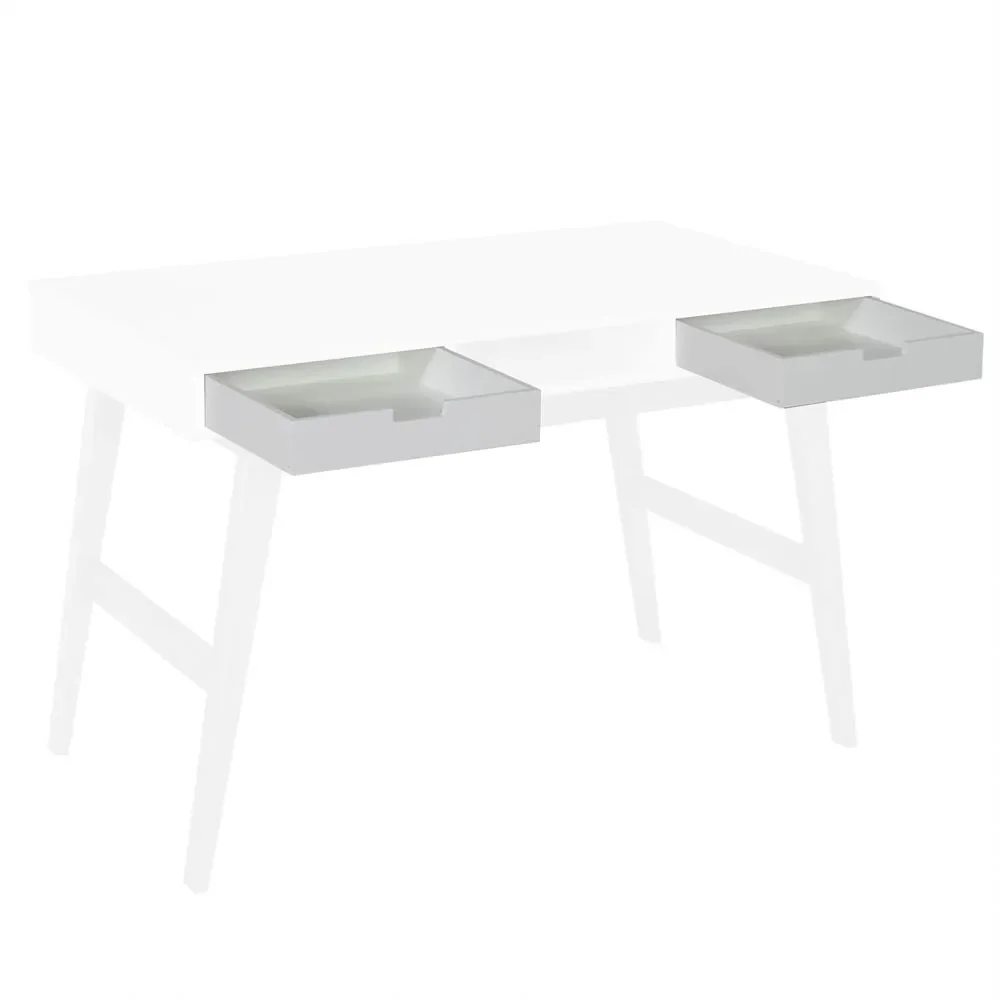 "Quax drawer for desk & bedside table trendy white image"