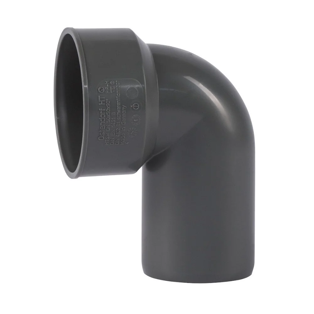 "50mm Siphon Connector - HT Pipe & Waste Water Angle image"