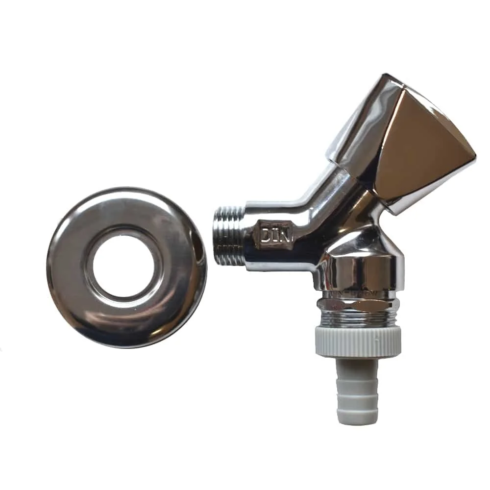 "1/2 Inch Angle Seat Valve with Backflow Preventer image"