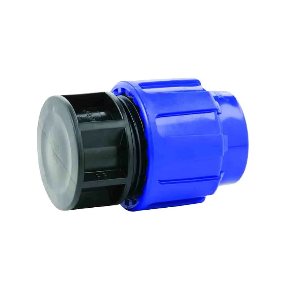 "25mm PE Pipe End Cap Fitting - Potable Water Safe image"