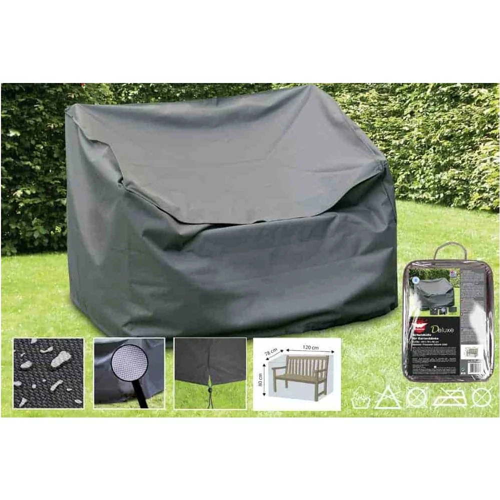 "Waterproof Garden Bench Cover, Outdoor Furniture Protector, 120x78x80cm image"