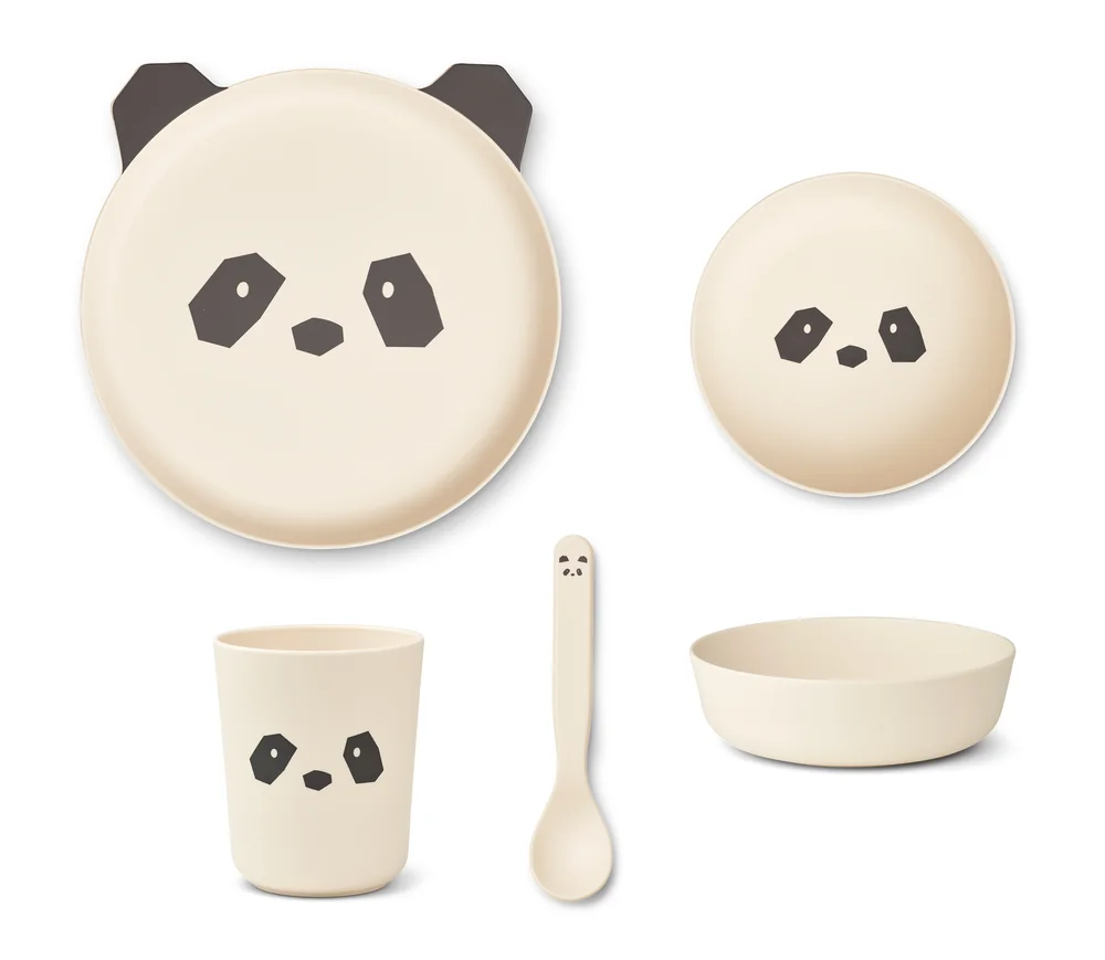 Liewood children's dinnerware set - Brody, 4-piece