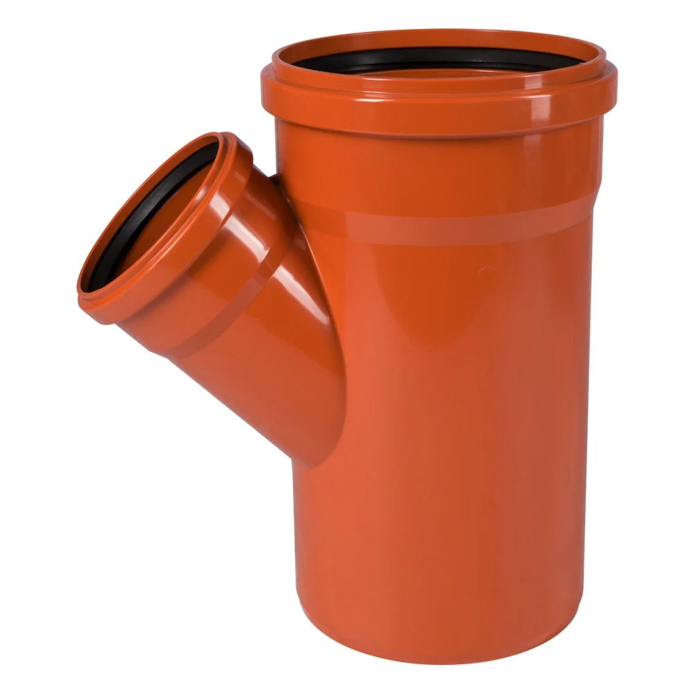 "DN 200/125 45 Degree Sewer Pipe Branch Fitting image"