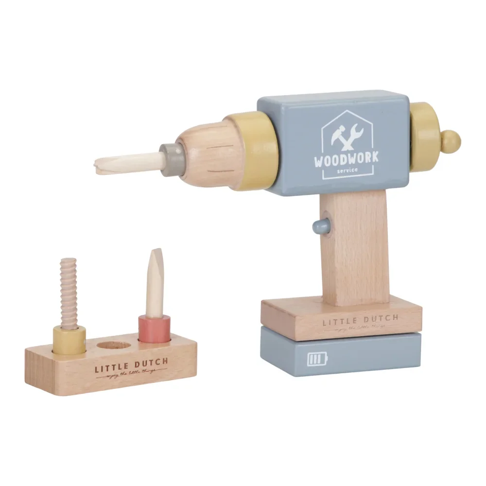 "Little Dutch Wooden Toys drilling machine image"