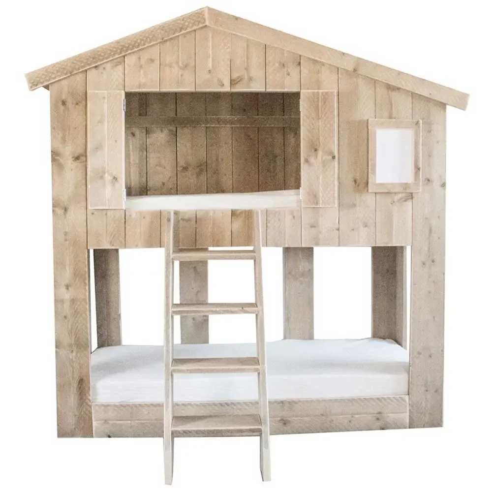 "Dutchwood bunk bed house image"