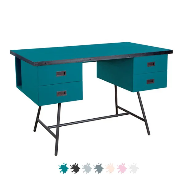 "Laurette Desk L50, Color: Vieux rose image"