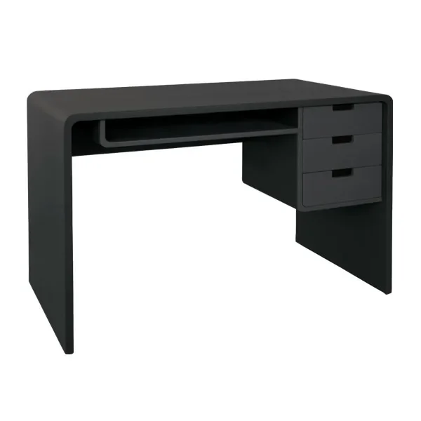 Laurette Desk L65, Color: Charbon