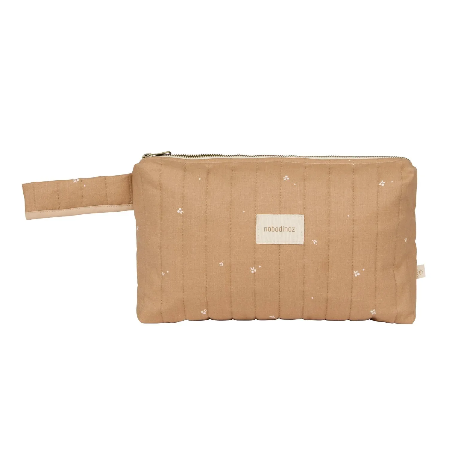 "Nobodinoz STORIES cosmetic bag, 30 x 18 x 7 cm, color: Blushing little cherries image"
