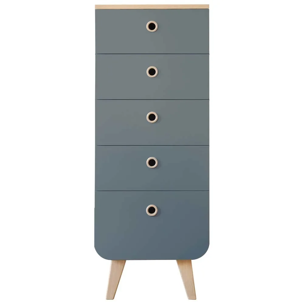 "Laurette Chiffonier Chest of drawers Zen, Color of the surfaces: Gray image"
