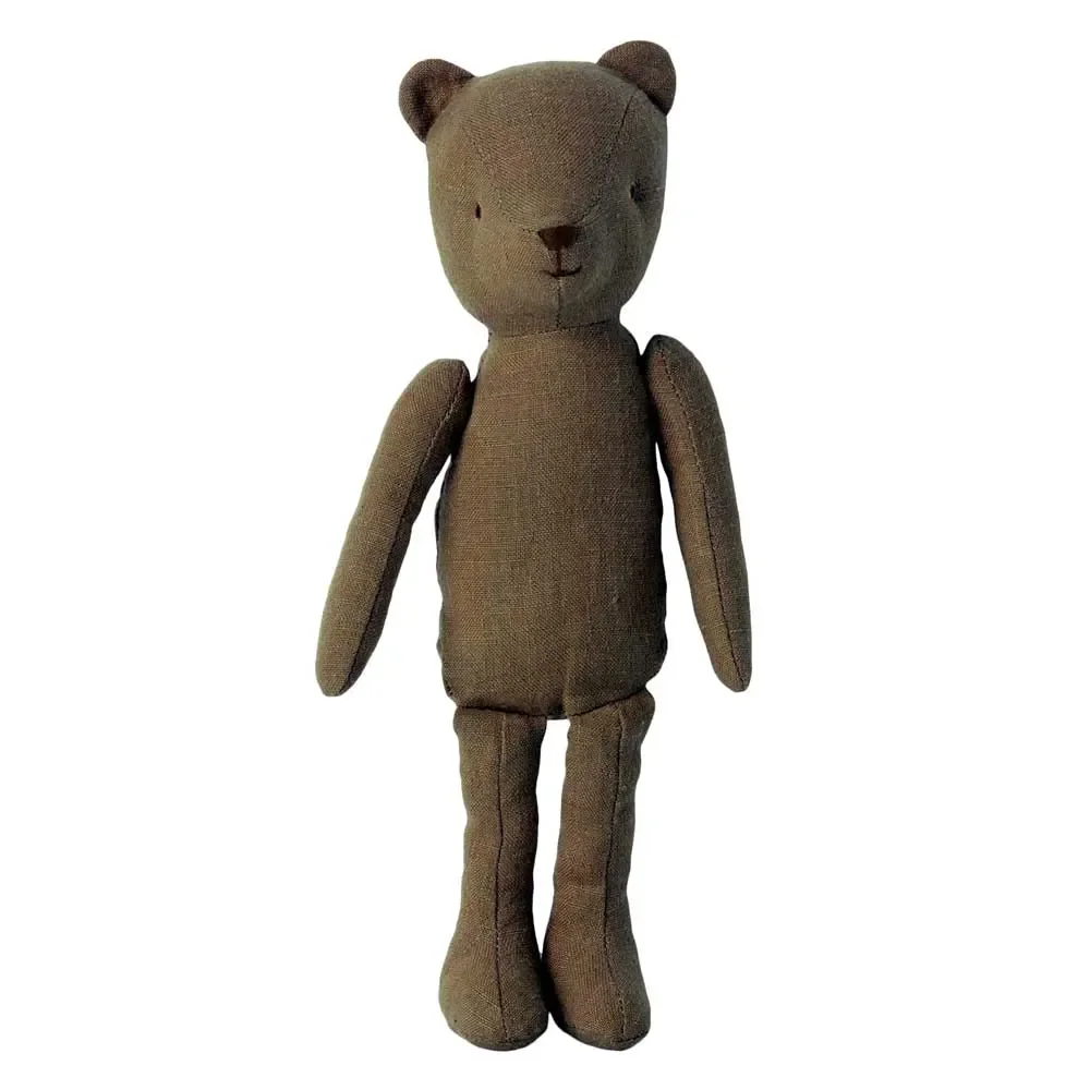 "Maileg fabric toy Teddy Papa Khaki image"