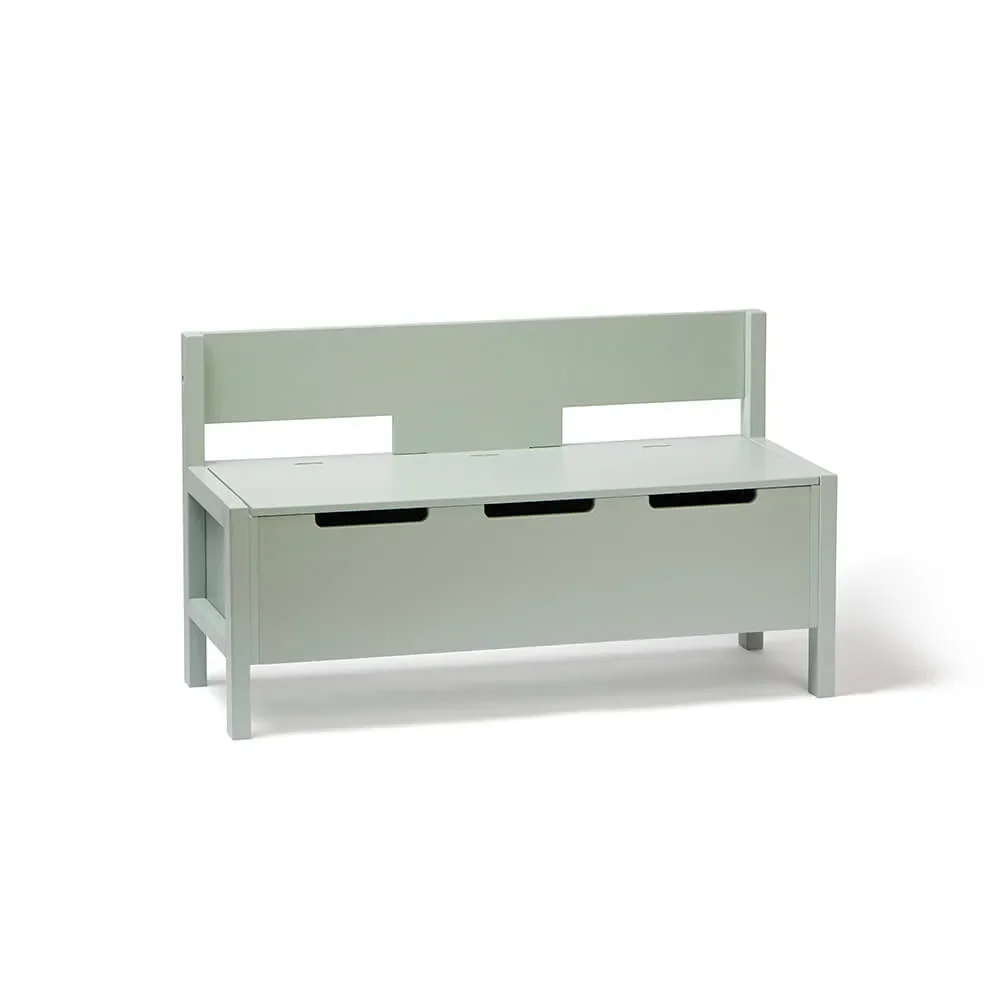 "Kids Concept Children's Bank Storage Wood light green image"
