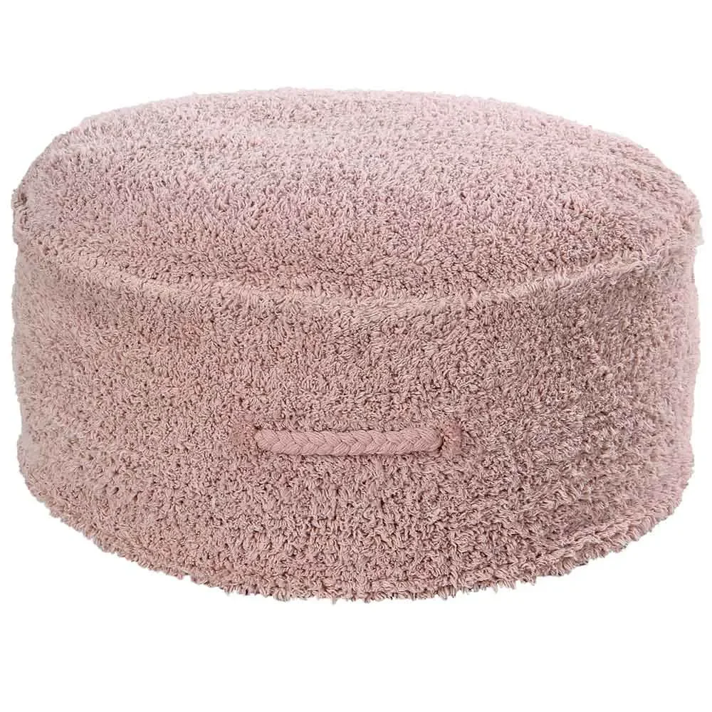 Lorena Canals Seat Puff "Chill" Vintage Rosa