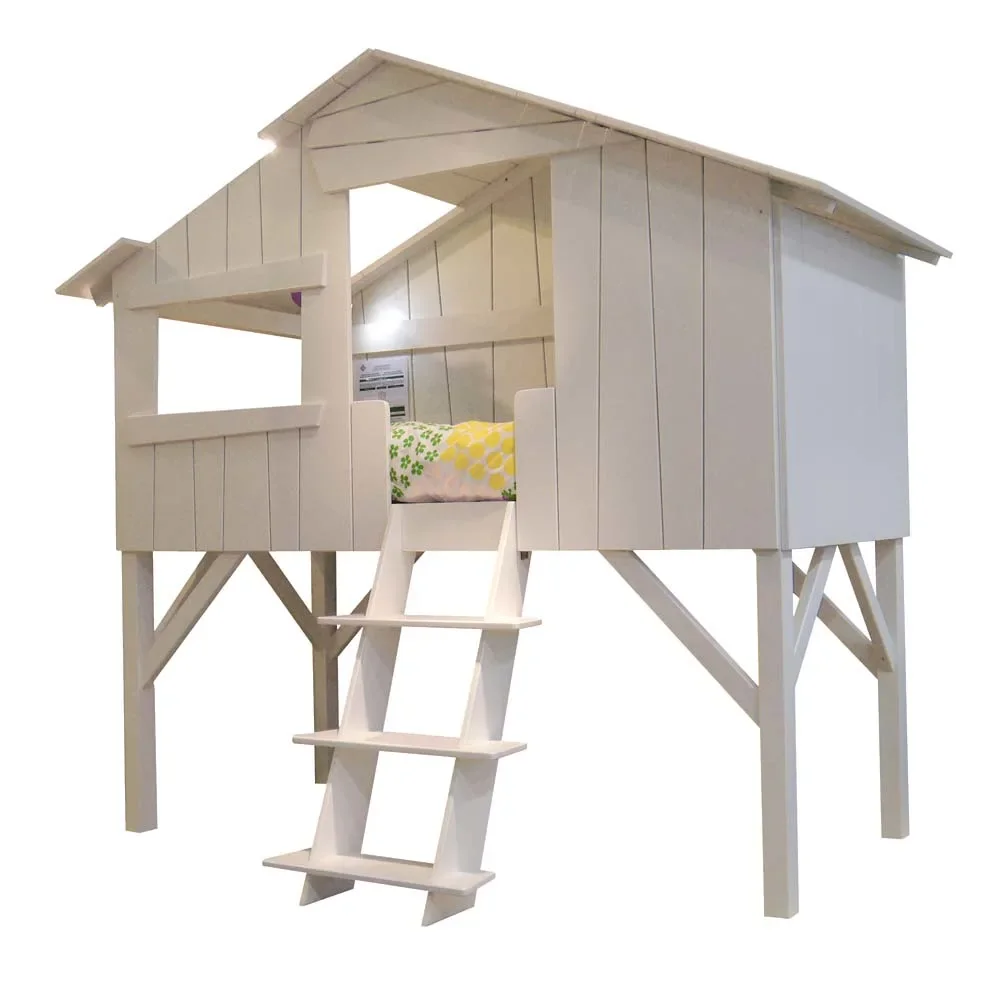 "Mathy by Bols Loft Bed Baumhaus Hütte colored image"