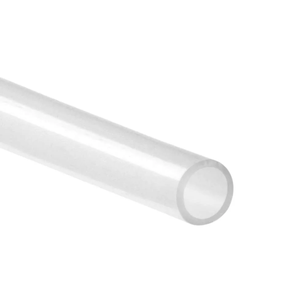 "Silikonschlauch 16,0 x 20,0 mm IØ x AØ - 60° +/- 5° Shore A; transparent BfR &amp; FDA konform image"