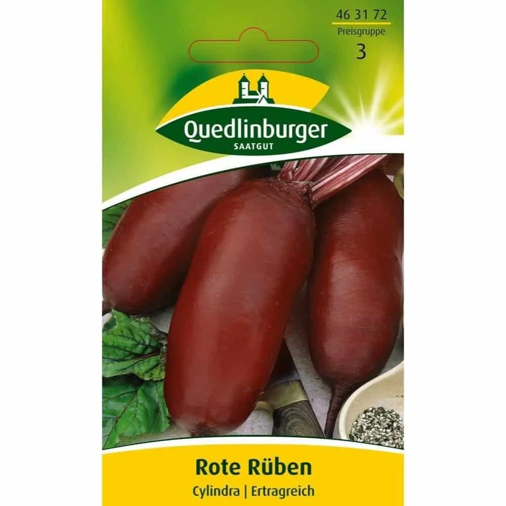 "Cylindra Beet Seeds - Grow Long, Sweet Beets image"