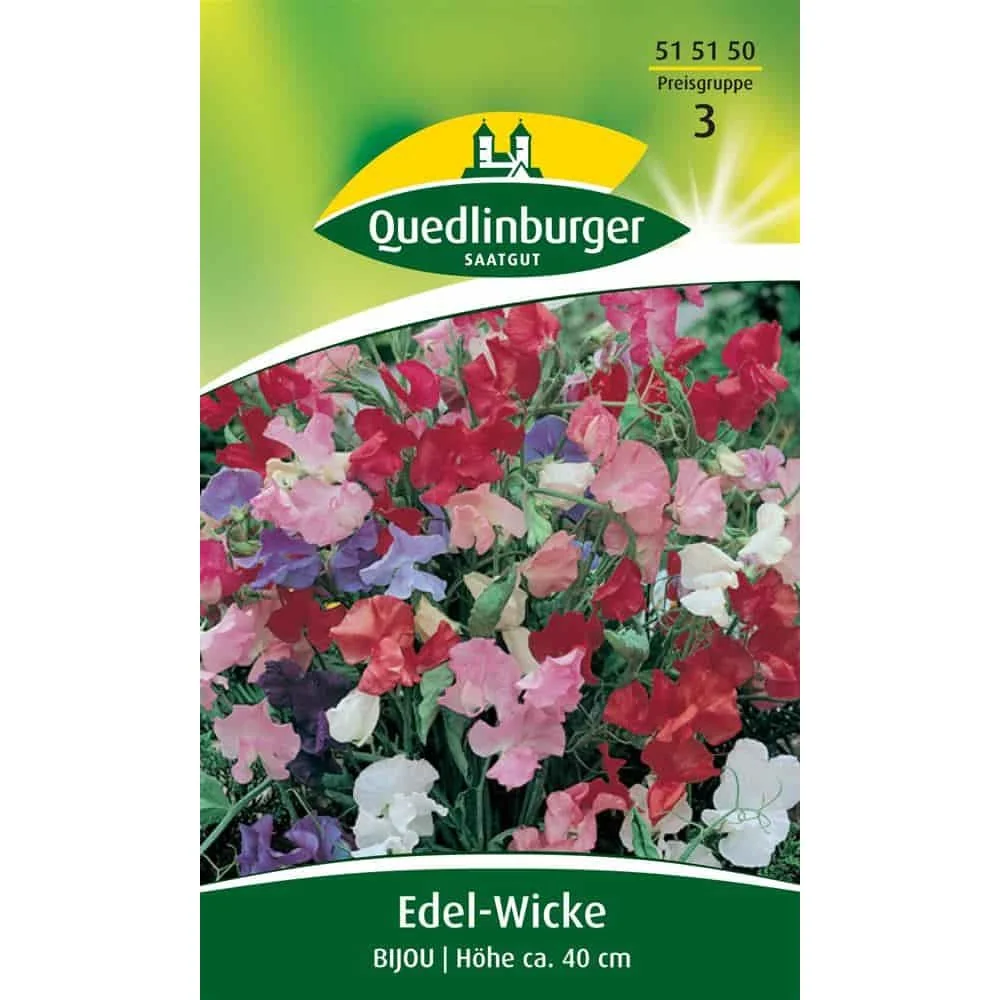 "Sweet Pea Seeds Bijou Mix, Fragrant Balcony Flowers image"