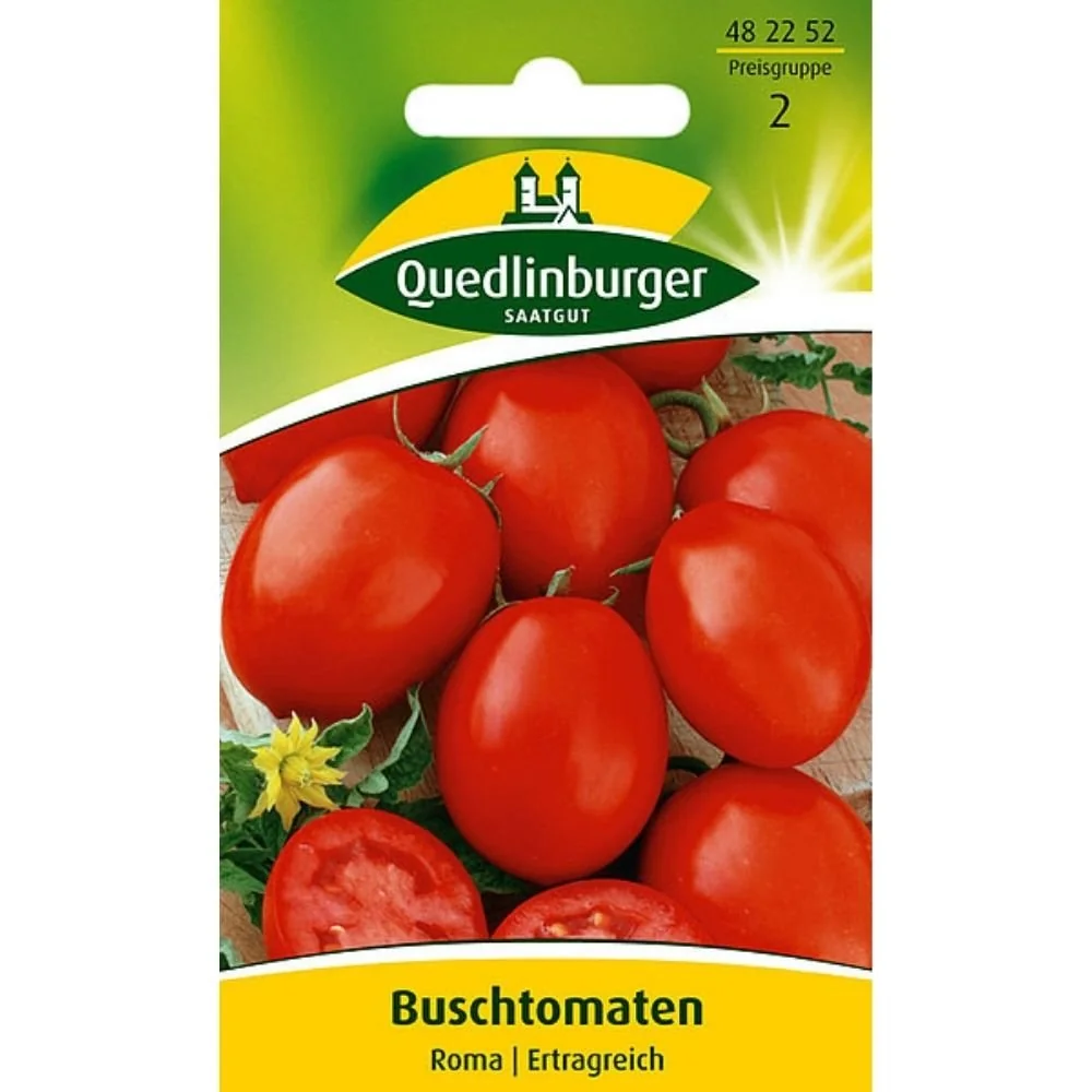"Roma Bush Tomato Seeds - Grow Delicious Paste Tomatoes image"