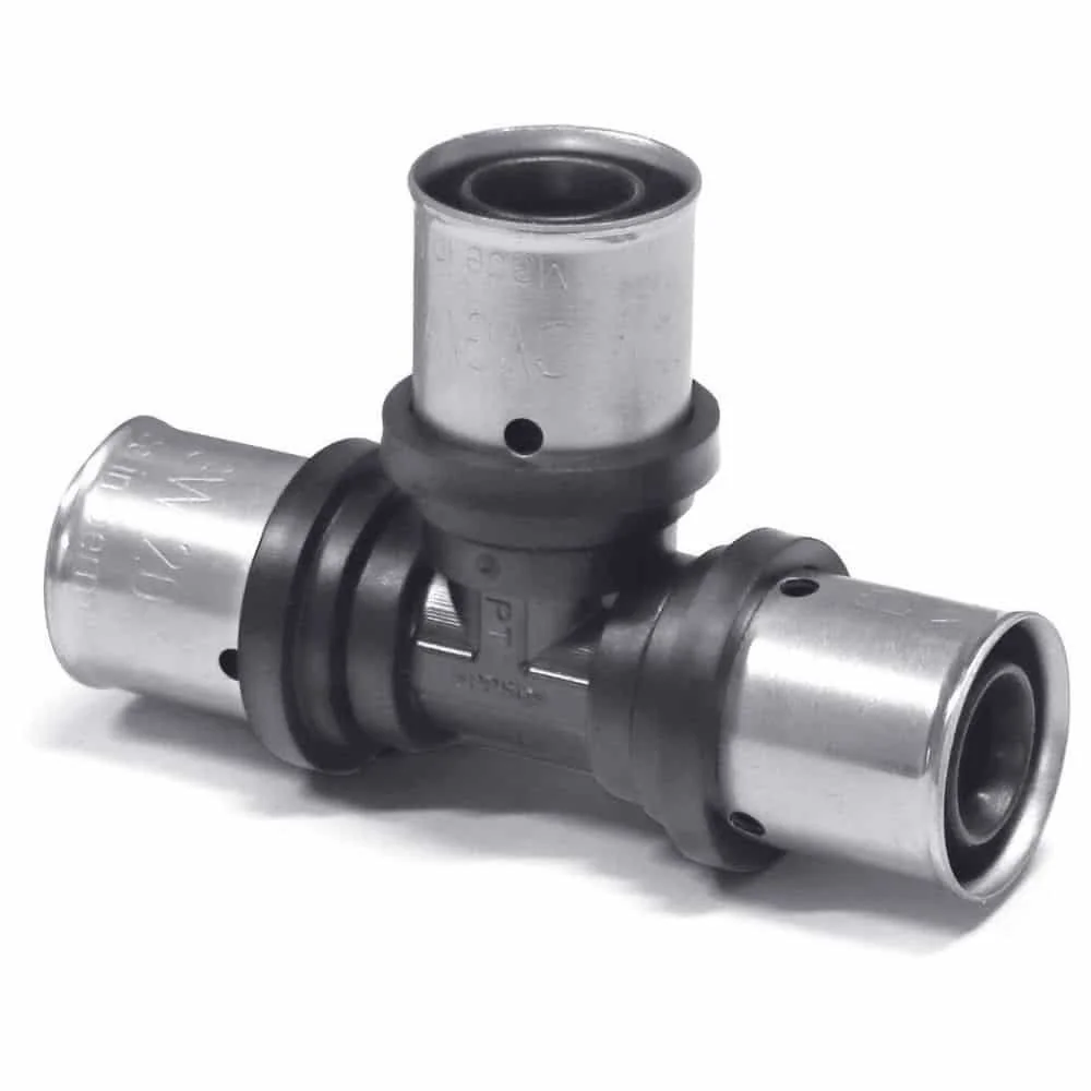 "32mm PPSU Press Fitting Tee - Plumbing & Heating image"
