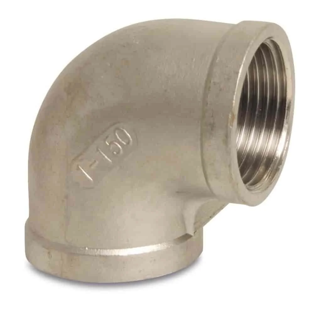 "Threaded Fitting Stainless Steel Elbow 90° 1" IG image"