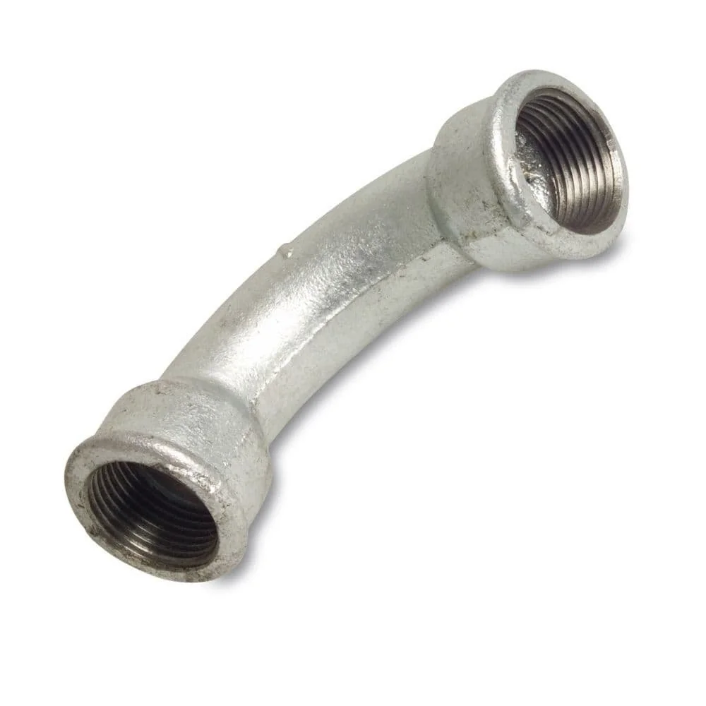 "1 1/2 Inch Threaded Elbow, Malleable Iron Pipe Fitting image"
