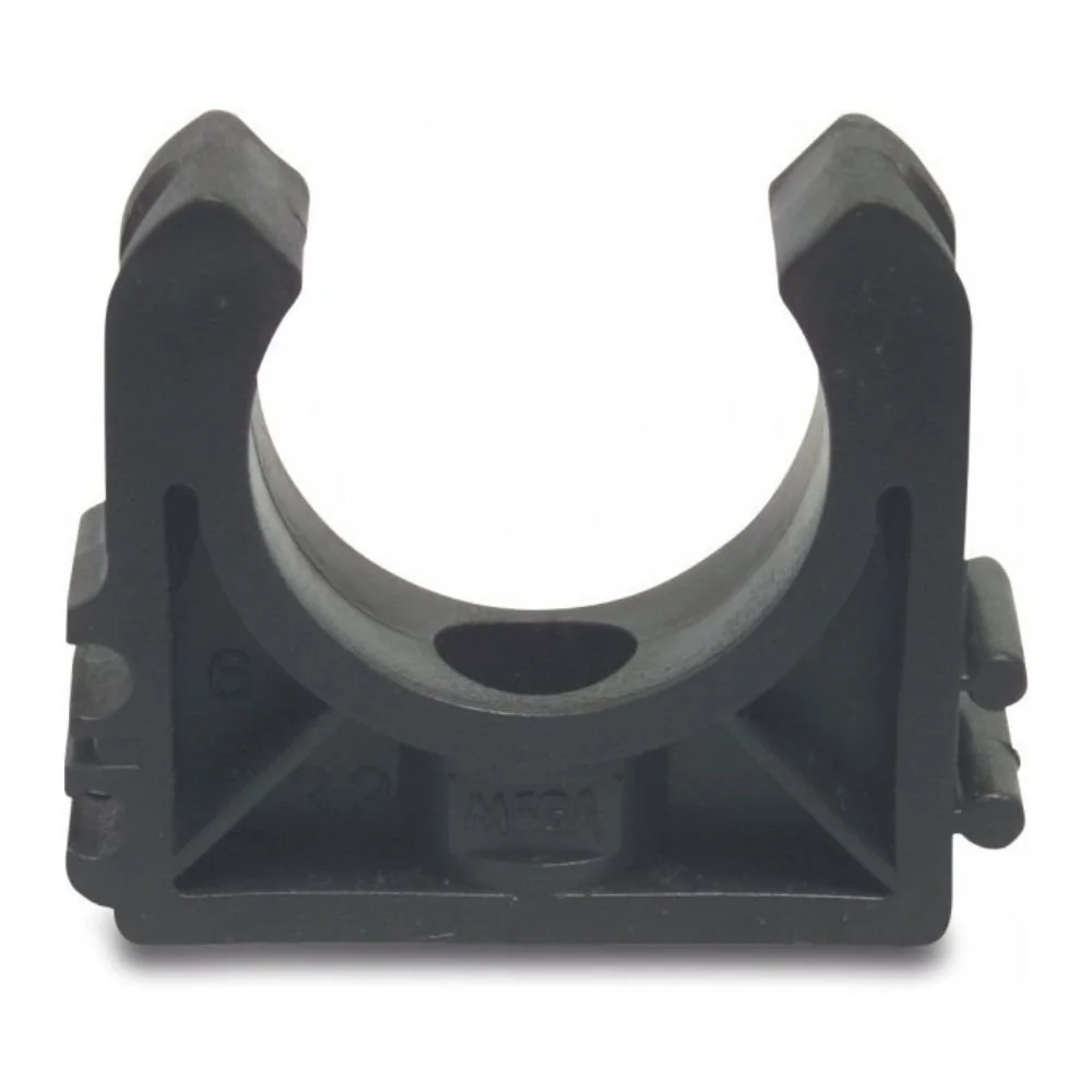 "20mm PVC Pipe Clamp, PVC-U Pipe Support, Pipe Fastener image"