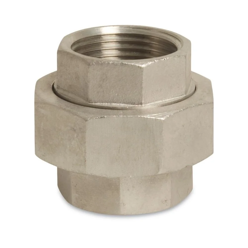 "Threaded Fitting Stainless Steel Union 3/4" IG Type Conical image"