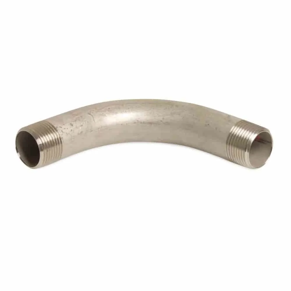90 Degree Stainless Steel Elbow, 2 inch Threaded Pipe Fitting