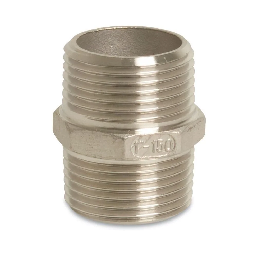 "2 Inch Stainless Steel Nipple, Pipe Fitting, V4A image"