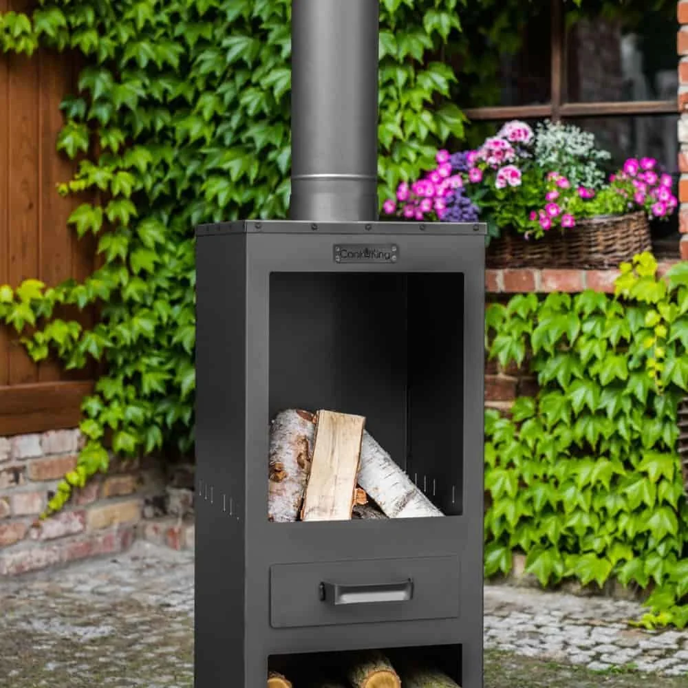 Waterproof Garden Fireplace Cover 40x40x110cm