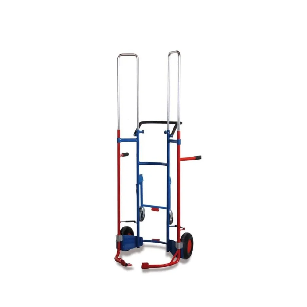 Telescopic Tire Cart 200 kg Load Capacity Solid Rubber Tires