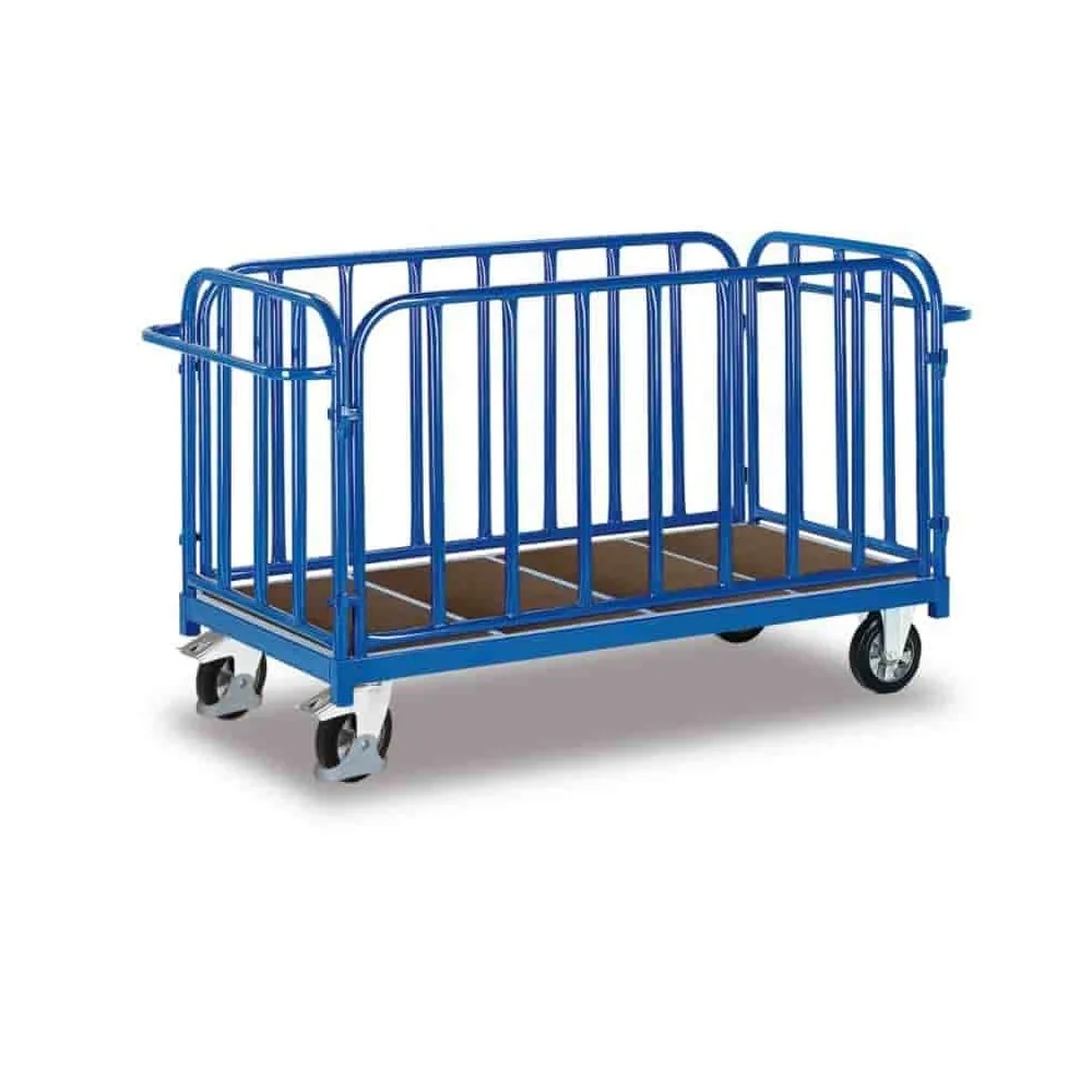 "Heavy Duty Wagon 1200 kg Capacity, Removable Sides, Rubber Tires image"