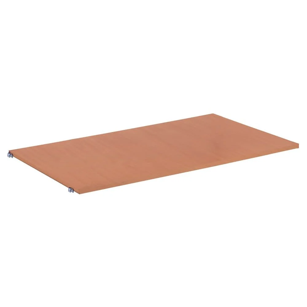 Platform Trolley Add-On Shelf - 850x500 mm, Beech Decor, 80kg Load Capacity