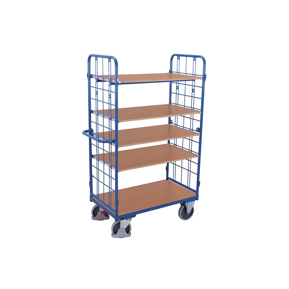 "Heavy Duty Cart with Shelves, 500 kg Capacity image"